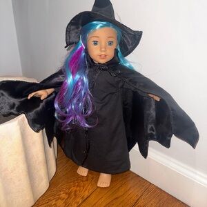 18” doll “Witch” outfit